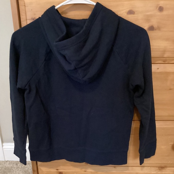Gap Girls Zipper Hoodie Navy Blue, Size 12 (XL) - Picture 2 of 3